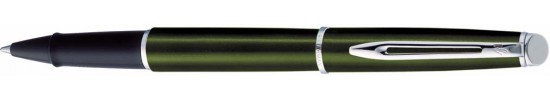  ручки waterman ручка ватерман роллер в футляре Hemisphere Mettalic Green